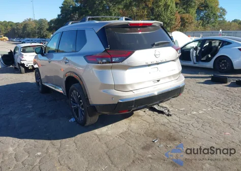 2025 Nissan Rogue Platinum Fwd из США, поврежденный, VIN JN8BT3DC1SW100201